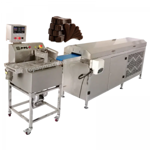 Automatic Chocolate Enrobing Line Chocolate Bar Making Machine Chocolate Tempering Coating Enrobing Machine Automatic Chocolate Enrobing Line Chocolate Bar Making Machine Chocolate Tempering Coating Enrobing Machine