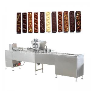 Automatic Nuts Chocolate Bar Production Line Chocolate Making Machine Automatic Nuts Chocolate Bar Production Line Chocolate Making Machine